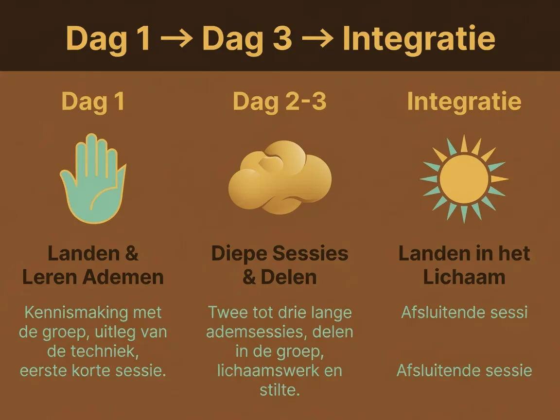 Infographic: Infographic in Spiriators huisstijl met achtergrondkleur aardbruin #372c23 en accenten in amber #a66