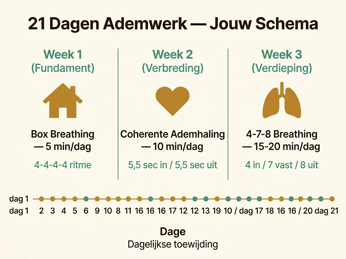 Infographic: Een infographic in Spiriators huisstijl (amber #a66b29, saliegroen #50957a, aardbruin #372c23, licht