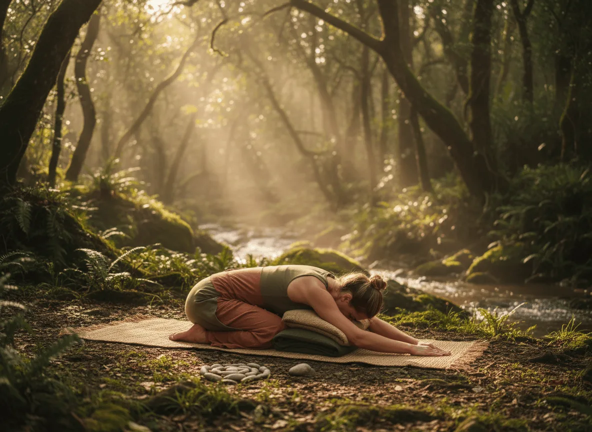 Fascia and sugar craving metaphor, yin yoga for emotional tension stored in connective tissue