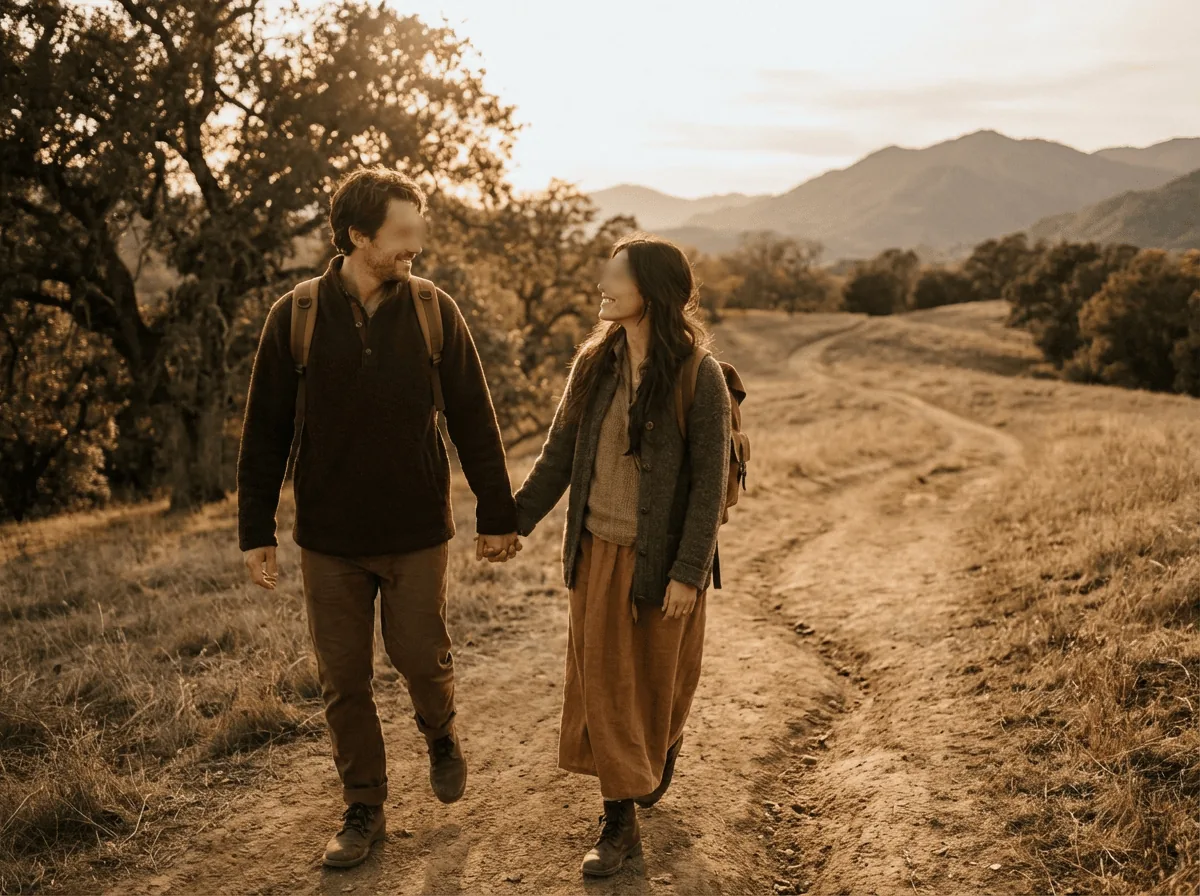Couple talking about the 5 love languages, breaking relationship patterns with mutual understanding