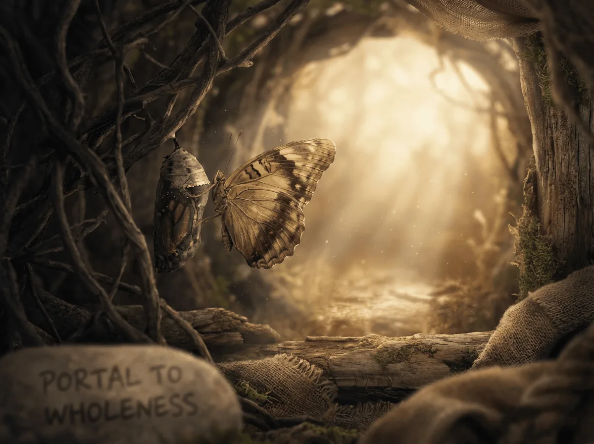 Addiction as a portal to wholeness, symbolic opening toward recovery with breath and bodywork