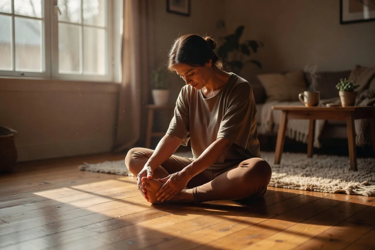 Combinatie van yin yoga houding en ademwerk voor stress en angst, wetenschappelijk onderbouwd